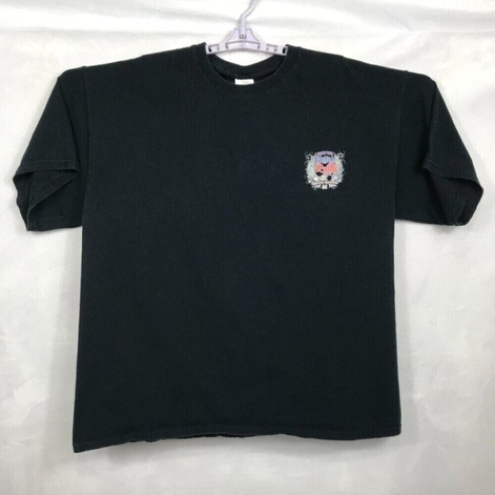 Bike Rally Shirt Mens XL Black 2010 Grand Strand Beach Bikercore Bikelife TEE